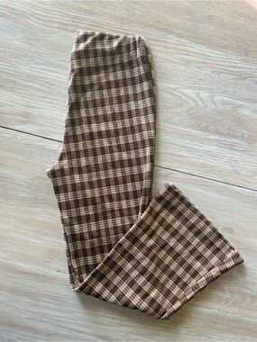 love on a hanger Brown Plaid Chinos